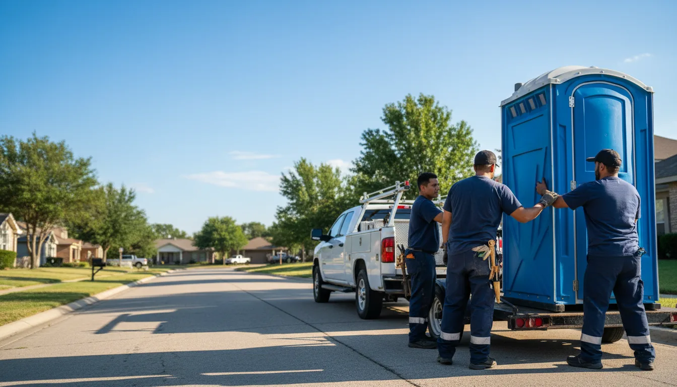 Portable Toilet Rental in Waterloo, IL near me
